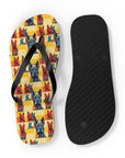 Dane-tastic Marvelous Mutt Mode Flip Flops