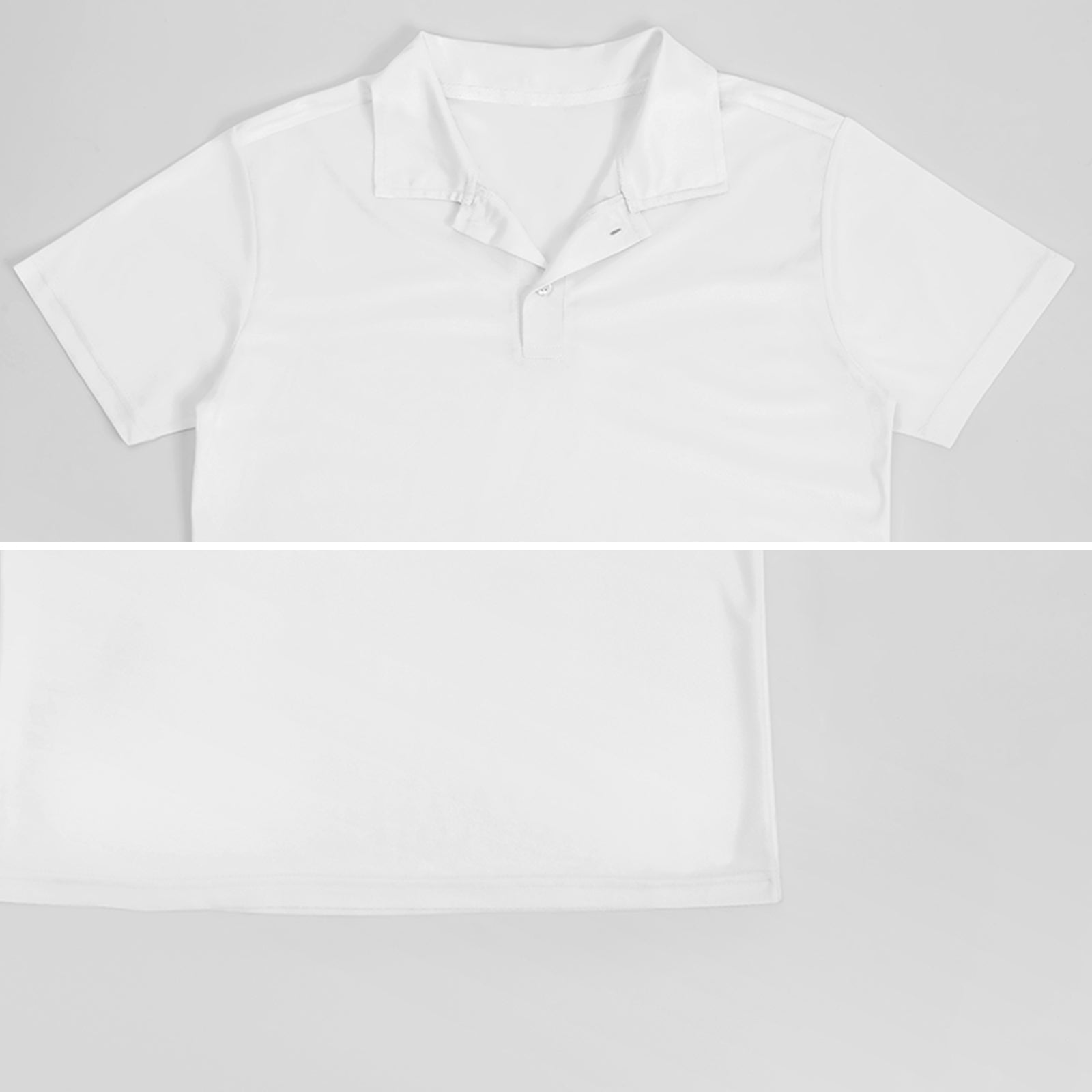 180gsm Cooling Polyester Men&#39;s POLO T-shirt HT (All-Over Printing)