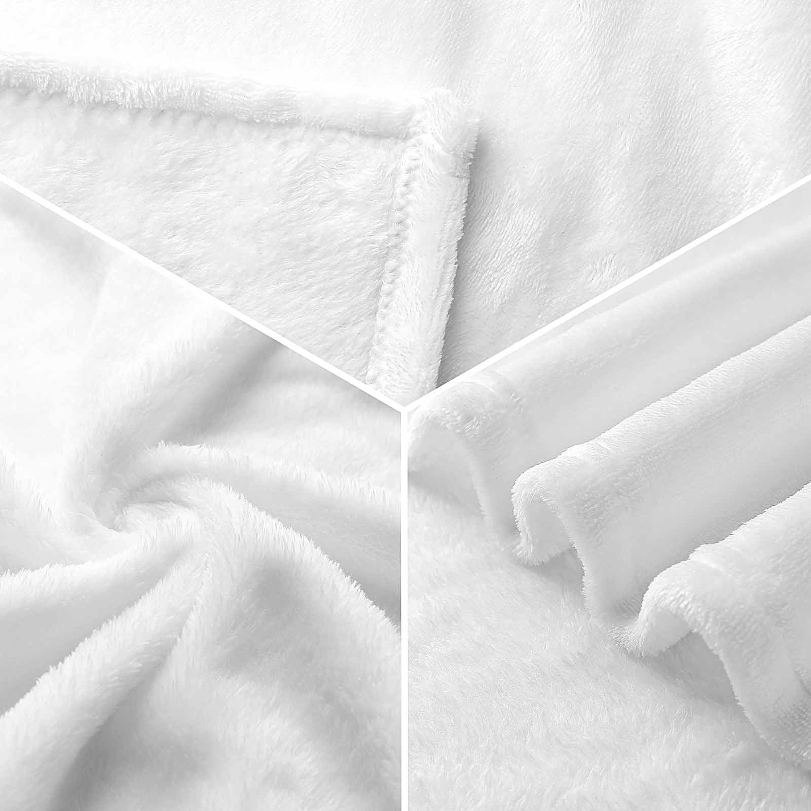 220gsm Flannel Throw Blanket for Couch-40&quot;×50&quot;