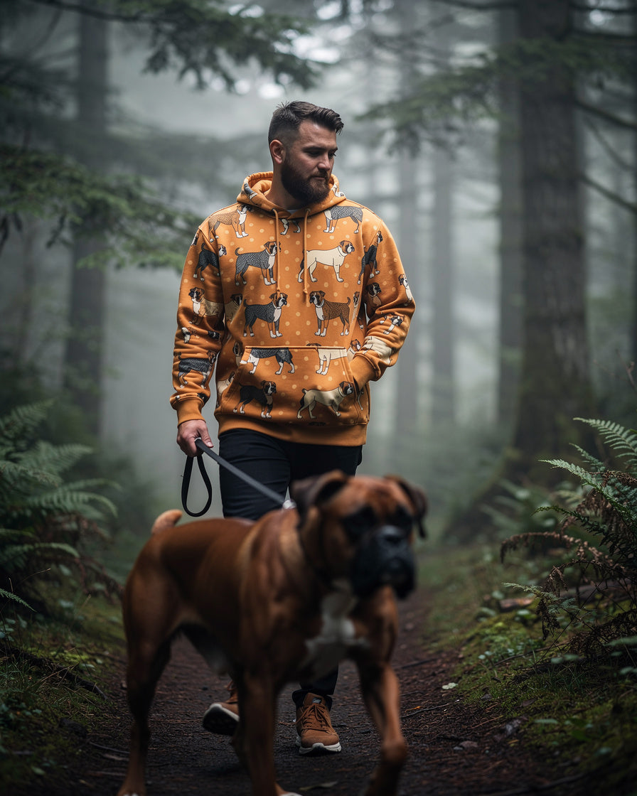 Fur and Whisker — autumn boxer brigade hoodie