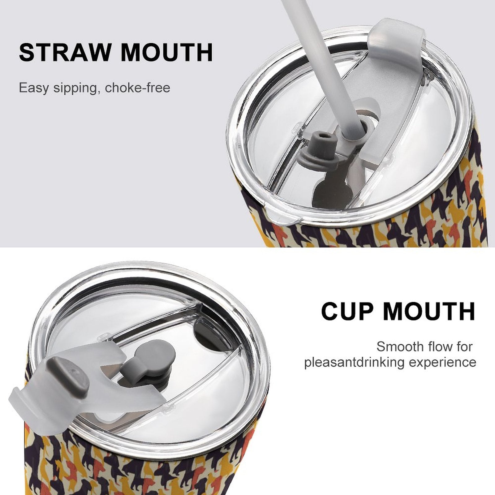 20oz Insulated Stainless Steel Cup with Lid