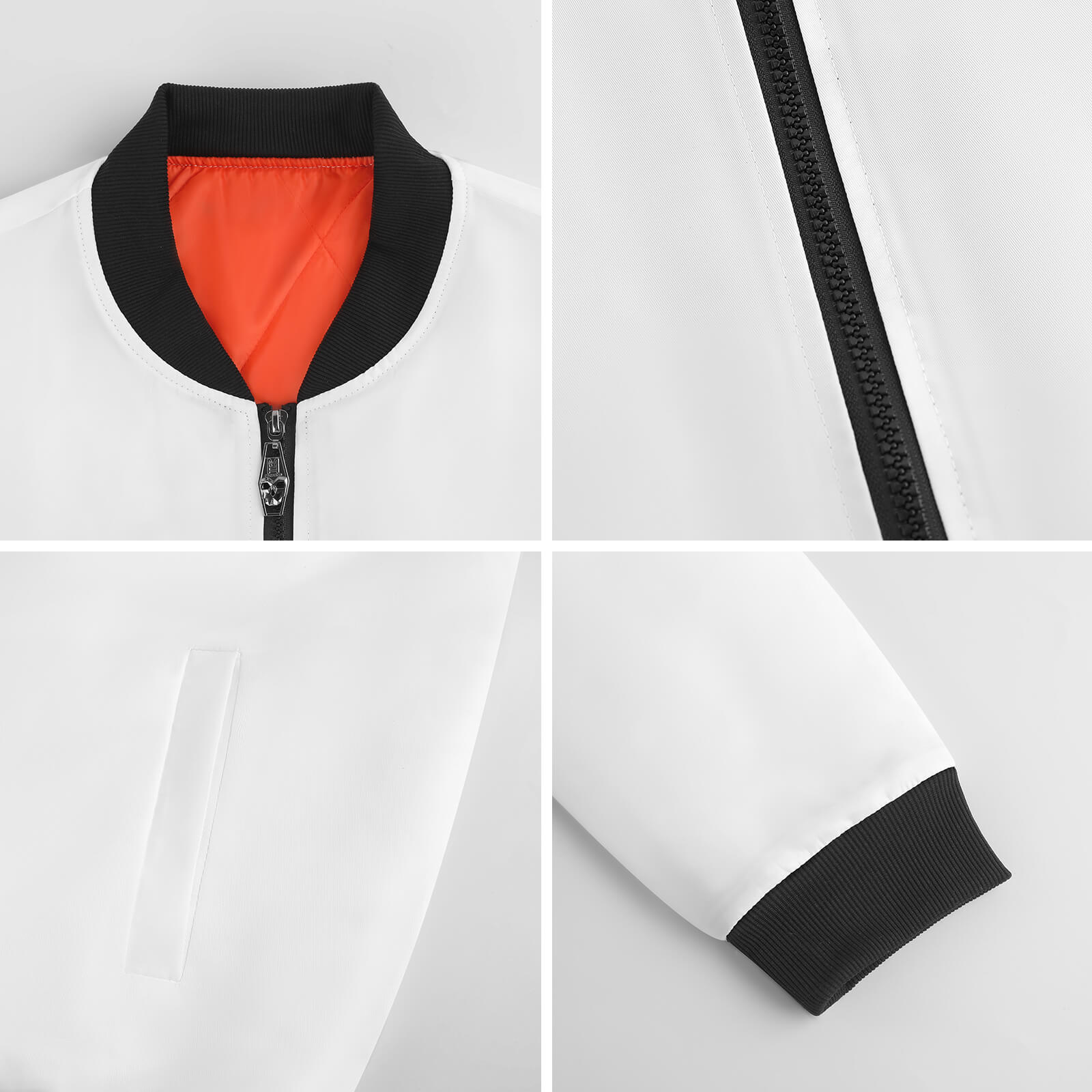 Modern Charm Labrador Chic Bomber Jacket