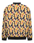 Modern Charm Labrador Chic Bomber Jacket