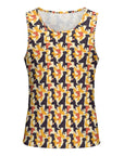 Men's Printed Vest BK (All-Over Printing)